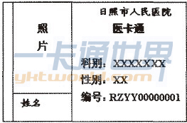 日照市人民醫院醫卡通樣式